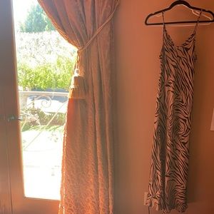 Zebra Slip Dress